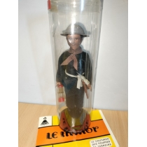 Коллекционная кукла , французский шахтер, целлулоид ( высота 18.5 см) 