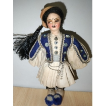 Коллекционная кукла  Греция ( высота  17 см) 