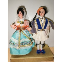 Коллекционные куклы  Греция ( высота 17.3 см) 
