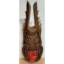 Старая этническая маска ( высота 40см, глубин 6см) 