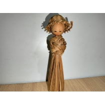 Коллекционная кукла , солома ( высота 12.2 см)