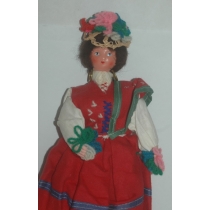 Национальная кукла  Мадейры ( высота 29см) 