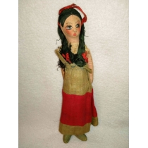 Коллекционная куколка мексиканка (высота 23.5 см) 