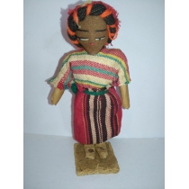 Коллекционная куколка из Гватемаллы (высота 14см) 