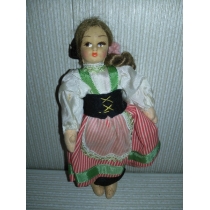Коллекционная кукла  (высота  14 см) 