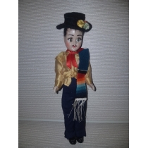 Коллекционная кукла Мексика (высота 19.5 см,общая 20.3 см ) 