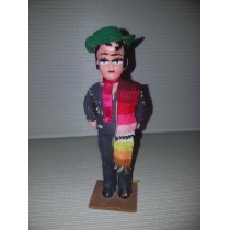 Коллекционная кукла Мексика (высота  16 см,общая 16.5 см ) 