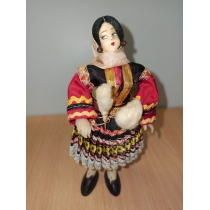 Коллекционная кукла Греции ( высота  16 см) 