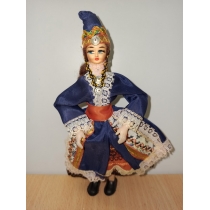 Коллекционная кукла Греции (высота  18.5см)