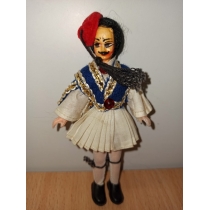 Коллекционная кукла Греции (высота  11.6 см)