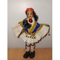 Коллекционная кукла Греции (высота  11.4 см)