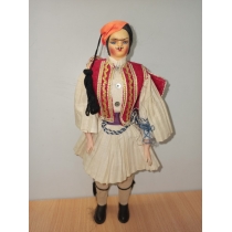 Коллекционная кукла Греции (высота  29см)