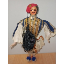 Коллекционная кукла Греции (высота  25.5 см)
