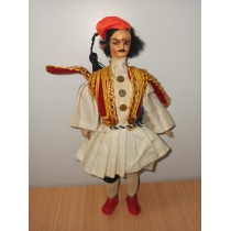 Коллекционная кукла Греции (высота 17 см)