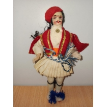 Коллекционная кукла Греции (высота 17 см)