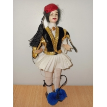 Коллекционная кукла Греции (высота 18 см)