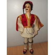 Коллекционная кукла Греции (высота 19см)
