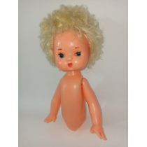 Кукла СССР Загорская фабрика игрушек. Редкая ( высота куколки без ножек 30 см) 