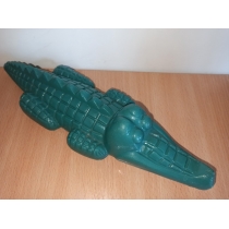 Пластиковая игрушка из СССР КРОКОДИЛЬЧИК  ( длина 29.5 см) 