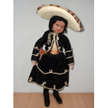 Коллекционная кукла  Мексика ( высота 24.5 см) 