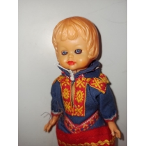 Коллекционная кукла  ( высота по макушку 18 см) 