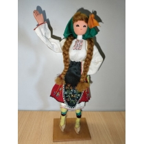 Коллекционная деревянная кукла Болгария  ( высота 24 см) 
