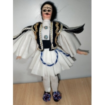 Коллекционная  кукла Греция ( высота 18см)