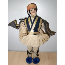 Коллекционная кукла  Греция ( высота 16.5 см) 
