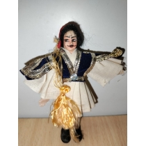 Коллекционная кукла  Греция ( высота 12 см) 
