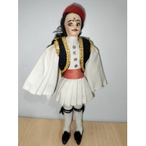 Коллекционная кукла Греция ( высота 19см) 