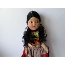 Мексиканская кукла (высота 22.5 см)