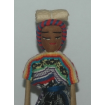 Гватемальская кукла, 14см.